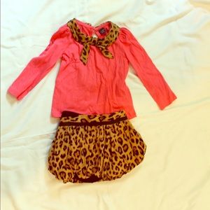 GAP Skirt and matching top 12-18mo.
